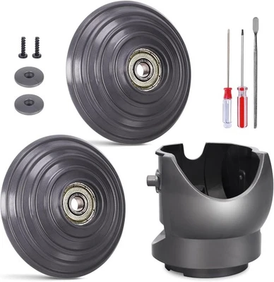 Ball Wheel + Vacuum Head Connector Replacement Compatible with Dyson V10 V11 V15