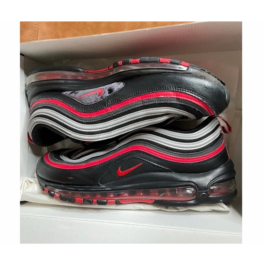 Nike Air Max 97 Reflective Bred Black/Red/Silver Men’s Size 6.5 / Women’s Size 8 s-l500.jpg main image 3