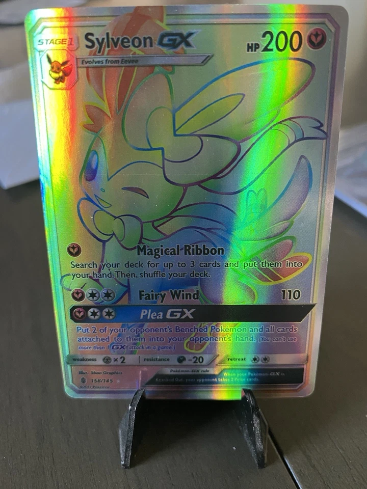 Sylveon GX (Secret) 158/145 Sm-Guardians Rising Holo - Image 3 of 3