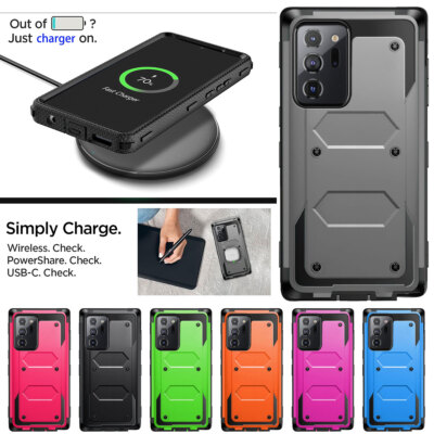 For Samsung Galaxy Note20/Note20 Ultra 5G Dual Layer Shockproof Phone Case Cover
