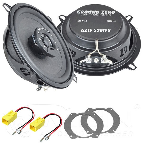 Ground Zero Lautsprecher FüR Alfa Romeo Spider GTV 916 1994-2005 Vorn TüR #Ahmt-image