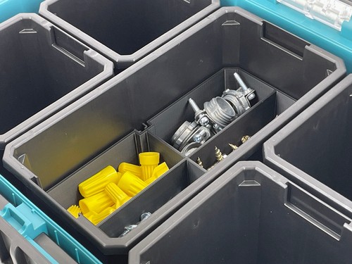 Makita MAKTRAK Deep Compact Organizer Compatible Large Nesting Bins - Picture 33 of 64