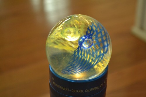 Pisapapeles de vidrio Caithness "Weaver", 2005 grabado, producción limitada, M78 - Imagen 5 de 7