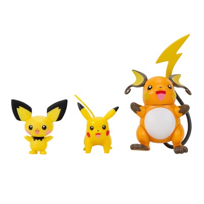 Pokémon - Select Entwicklungs Multipack - Pichu, Pikachu & Raichu (NEU & OVP!)