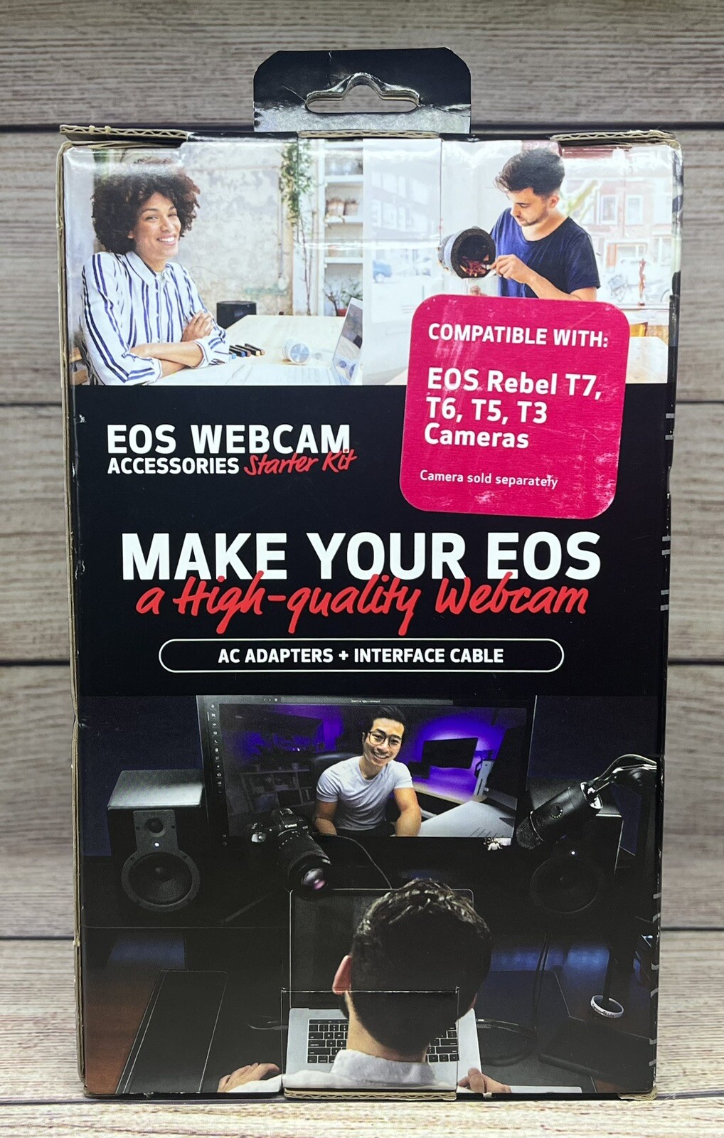 Canon EOS cam Accessories Kit for Canon EOS Rebel T7 T6 T5 T3