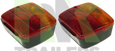 x2 Ajba Rear Combination Lights For Erde & Daxara Trailers, 12v, Maypole, 