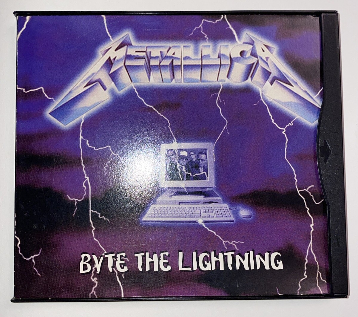 Metallica, Byte The Lightning, CD ROM, Plus Original So What Mag