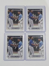 2022 Topps Series 1 GOLD STARS PARALLEL SLUGGERS REUNION #329 (4) Card Lot