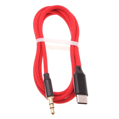 For Galaxy Tab S8/S9/Ultra USB-C to 3.5mm Aux Cable Audio Cord Car Stereo Aux-in