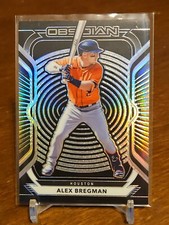 2021 Panini Chronicles Obsidian Alex Bregman #28 Houston Astros Baseball