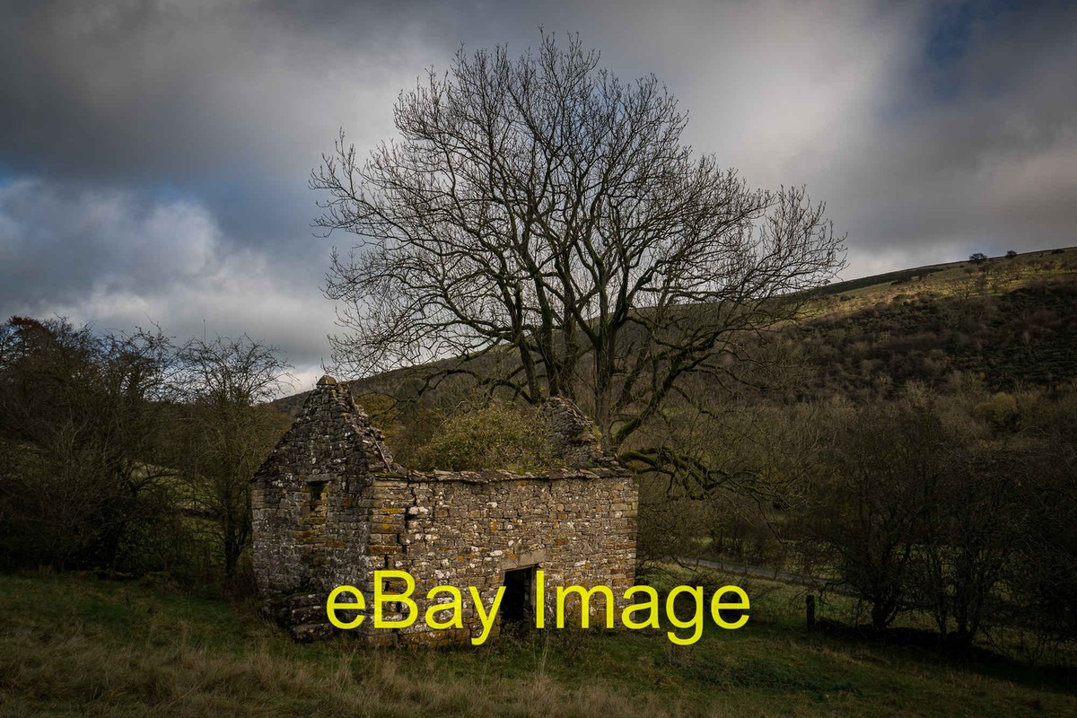 Photo 12x8 Old Barn, Manifold Valley Warslow Not long left for this barn.  c2021 | eBay UK