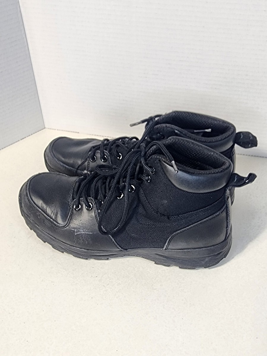 Nike Manoa Water Resistant Leather Boots 'Triple Black' 456975-001