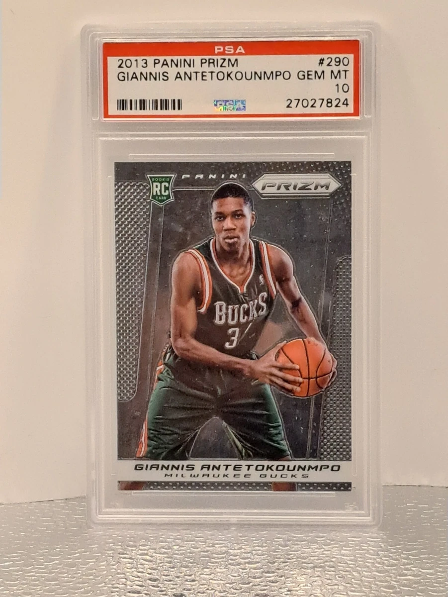 Giannis Antetokounmpo Professional Sports 10 Graded Basketball