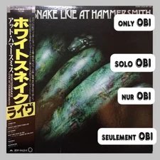 WHITESNAKE Live at Hammersmith Japan ( MPF 1288 ) ***Only OBI***