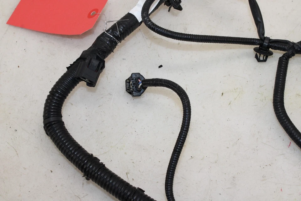 2017-2018 Infiniti Q60 3.0l Front Engine Room Wire Harness OEM JU84 - Image 3 of 4