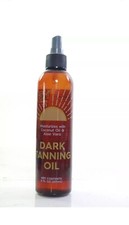 24/7 Life Dark Tanning Oil 8 Oz Moisturizes With Coconut Oil  Aloe Vera