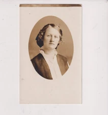 Postcard RPPC Real Photo Portrait Of A Young Woman CYKO 1904-1920s