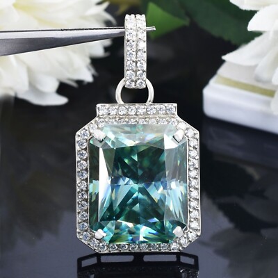 HUGE Ct Certified Blue Diamond Solitaire Pendant-Great Sparkle  RARE!