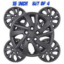 15hubcap Wheel Cover Fits 2017-2020 Hyundai Elantra Black 15 Inch Bolt-on Wheel 15hubcap Wheel Cover Fits 2017-2020 Hyundai Elantra Black 15 Inch Bolt-on Wheel