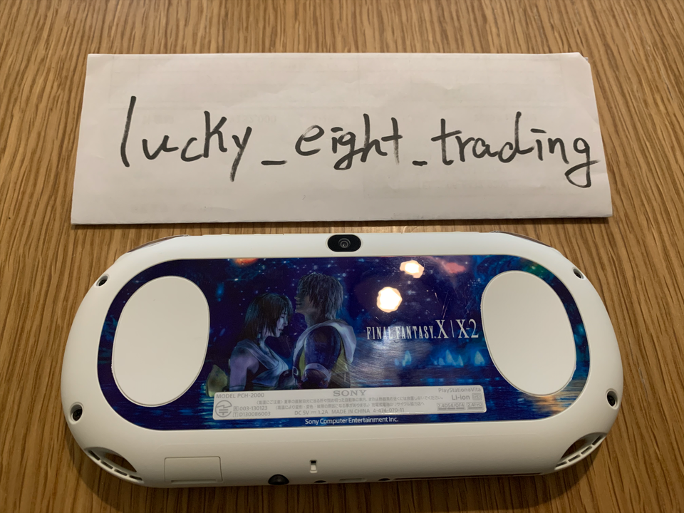 PlayStation Vita Final Fantasy X Edition – Console Portable Sony En Très Bon état