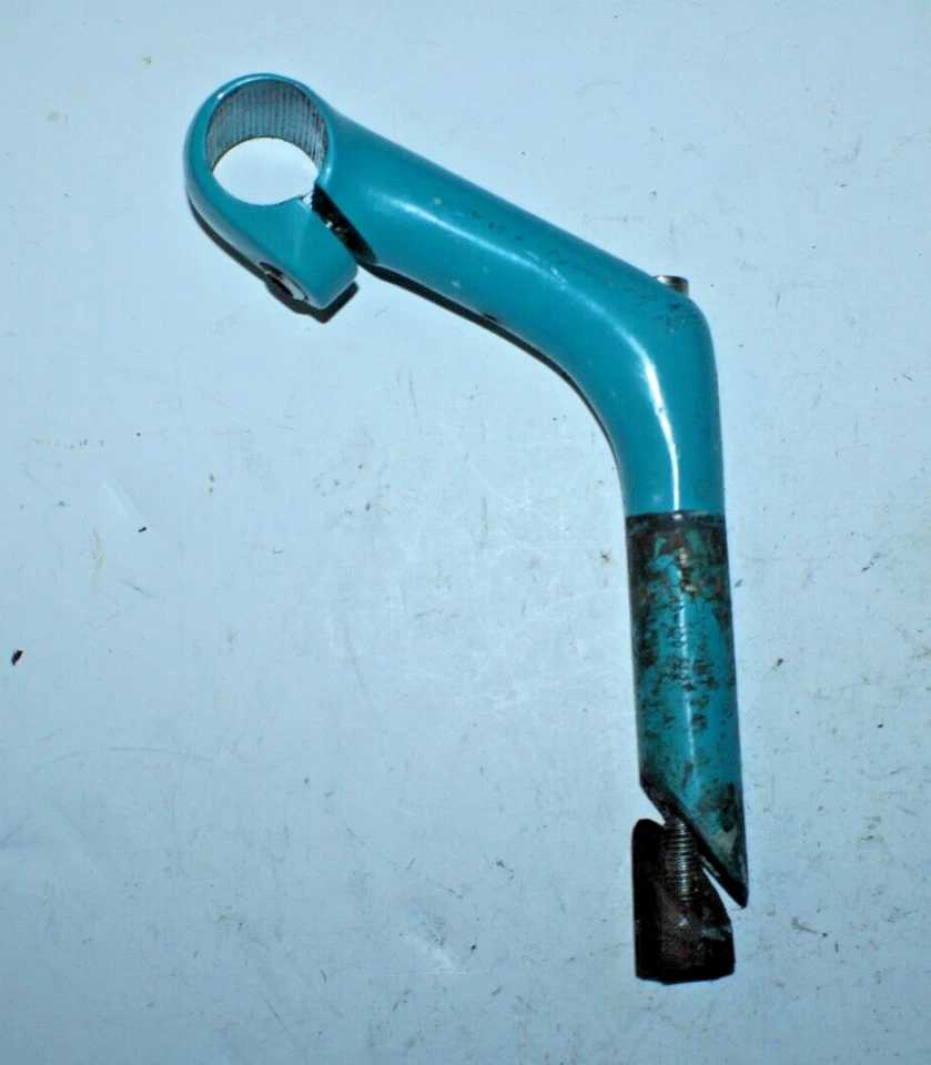 Vástago de pluma de 22,2 mm azul verdoso 100 mm 25,4 mm 27° MTB híbrido turismo carretera envío a EE. UU. Foto 2 de 4