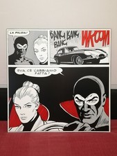 Quadro Canvas Diabolik ed Eva Kant 50x50 cm
