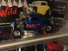 ACME 1:18 SCALE 1932 FORD BLOWN 3 WINDOW DEUCES WILD TOMS GARAGE 1/108