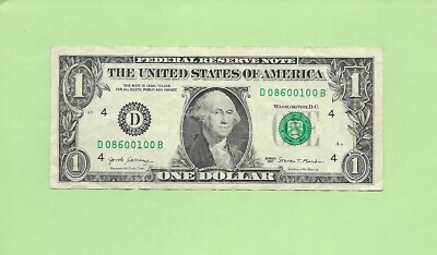 ZIP CODE '86001' .. FLAGSTAFF, ARIZONA . 2017 $1 D 0 86001 00 B