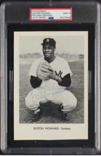 Elston Howard Signed Photograph, PSA/DNA Mint 9.
