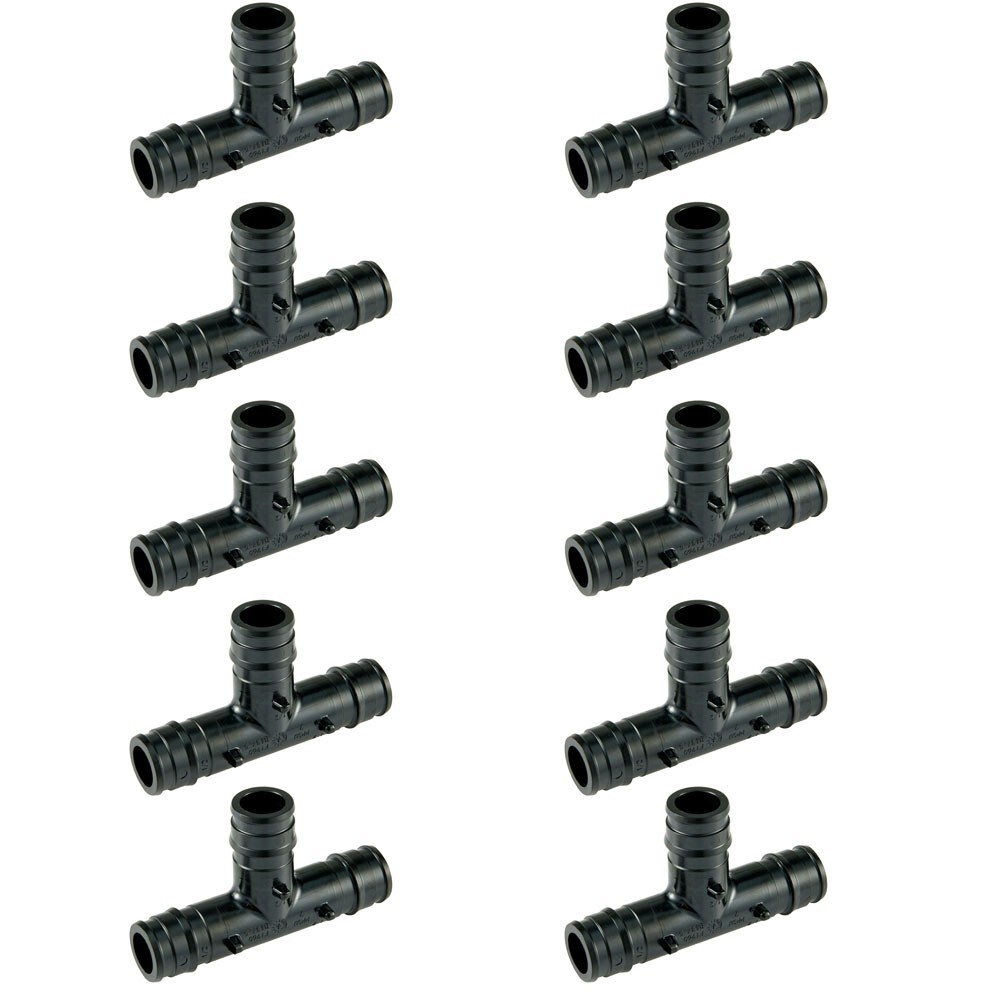 10 Pack F1960 Pex A Poly Expansion Fittings 1/2" TEE Elbow for PEX A PIPE Tubing