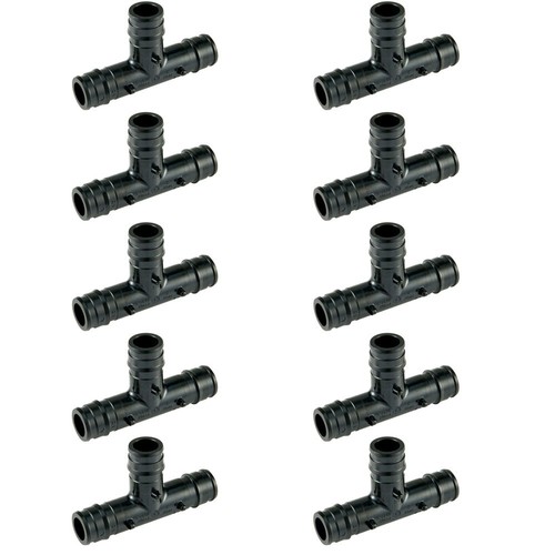 10 Pack F1960 Pex A Poly Expansion Fittings 1/2" TEE Elbow for PEX A PIPE Tubing
