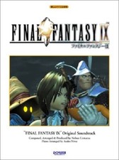 Final Fantasy IX 9 Original Soundtrack Piano Sheet Music Collection Book Japan