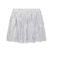 Wonder Nation Girl's Metallic Silver Skirt Size XL 14-16 NEW