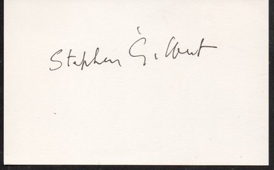 Stephen Gilbert Künstler Unterschrift Authentic Autogramm signed COA UACC