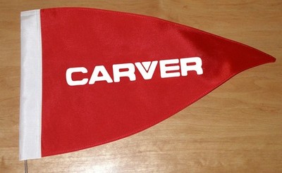 NEW Vintage Style Carver Boat Flag Burgee Pennant