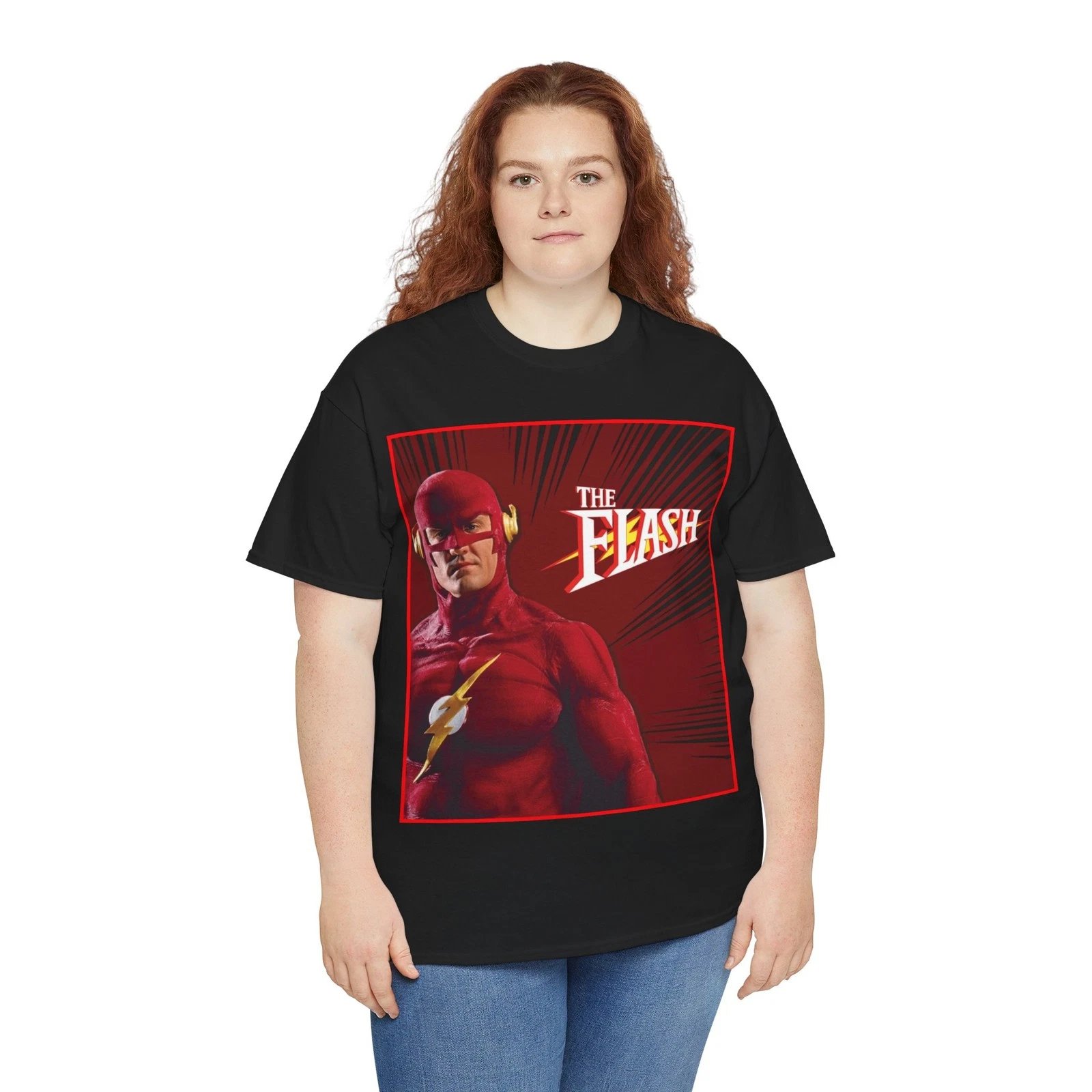 Flash T-Shirt - John Wesley Shipp - DC Comics 1990s TV Series - Barry Allen