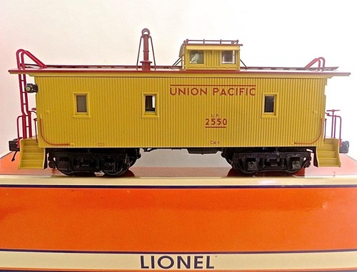 Interior iluminado O Lionel 2226230 Union Pacific CA-1 amarillo caboose #2550 L.E.D | Condition: New