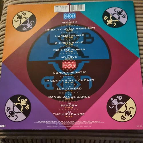 London Boys LP The Twelve Commandments Of Dance Vinyl = EX - Picture 2 of 6