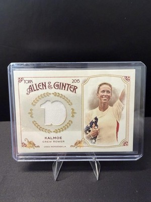2015 Topps Allen & Ginter #FSRB-MKA Megan Kalmoe Full Size Relic