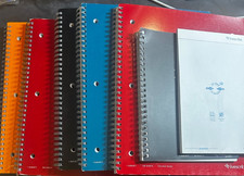 Livescribe 7 pack notebooks 3 New, others barely used