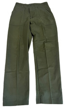 Vintage Military Utility Fatigue Pants Trousers OG 507 107 Olive Drab 30 x 29