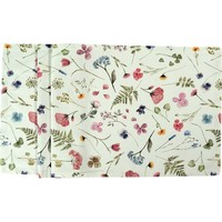 Sander Marianne Tischdecke Tafeltuch Blumen Baumwolle 130 X 170 Mehrfarbig