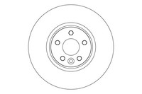 2Er-Set 2Er Set Bremsscheibe TRW DF6724S Volvo 31423305