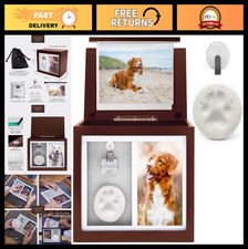 Personalized Pet Urns for Dogs  Cats - Keepsake Memorial Ashes Urn, Paw Print K