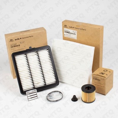 Hyundai Engine, Cabin Air Filter, Oil Filter Combo Kit for Elantra 2021-25