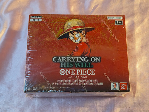 One Piece TCG: Carrying on His Will Booster Box (OP-13) - Sealed