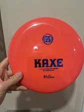 Kastaplast K1 Kaxe Rare Early Run PFN 173g Sticker Weight Opaque Orange