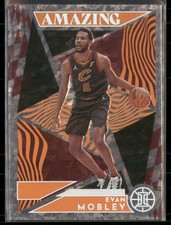 2021-22 Panini Illusions #3 Evan Mobley Amazing Orange