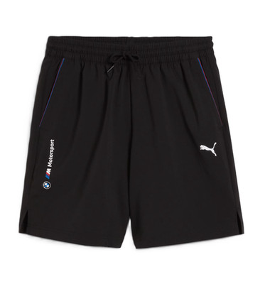 Puma Men's BMW MOTORSPORT ESS WOVEN SHORTS 7 Black 630631-01 j