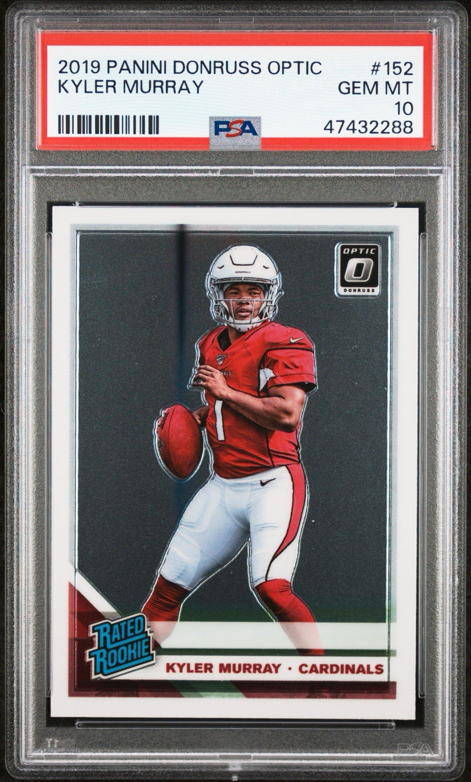 Kyler Murray Panini Donruss Optic #152 Base